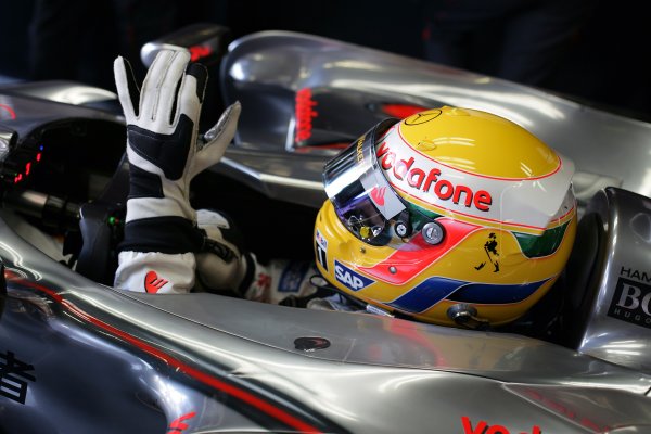 2007 Italian Grand Prix - Saturday Qualifying
Autodromo di Monza, Monza, Italy.
8th September 2007.
Lewis Hamilton, McLaren MP4-22 Mercedes. Portrait. Helmets. 
World Copyright: Steven Tee/LAT Photographic
ref: Digital Image YY2Z8433