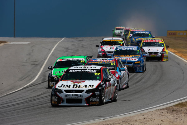 Big Pond 300, Barbagallo Raceway, Wanneroo.
Australia. 20th - 22nd November 2009.
Car 17, DJR, Dick Johnson Racing, Falcon FG, Jim Beam Racing, Steven Johnson.
World Copyright: Mark Horsburgh/LAT Photographic
ref: 17-Johnson-EV13-09-4124