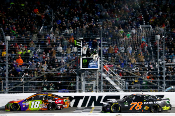 Monster Energy NASCAR Cup Series
First Data 500
Martinsville Speedway, Martinsville VA USA
Sunday 29 October 2017
Kyle Busch, Joe Gibbs Racing, M&M's Halloween Toyota Camry
World Copyright: Matthew T. Thacker
LAT Images