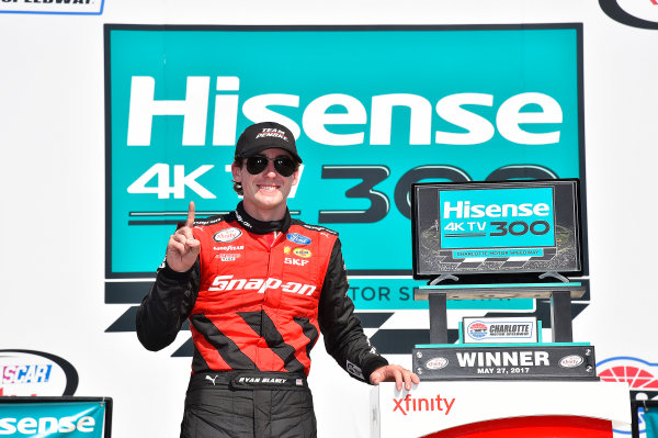 NASCAR Xfinity Series
Hisense 4K TV 300
Charlotte Motor Speedway, Concord, NC USA
Saturday 27 May 2017
Ryan Blaney, Snap-On Ford Mustang
World Copyright: Rusty Jarrett
LAT Images
ref: Digital Image 17CLT2rj_9605 NASCAR Xfinity Series
Hisense 4K TV 300
Charlotte Motor Speedway, Concord, NC USA
Saturday 27 May 2017
Ryan Blaney, Snap-On Ford Mustang
World Copyright: Rusty Jarrett
LAT Images
ref: Digital Image 17CLT2rj_9605
