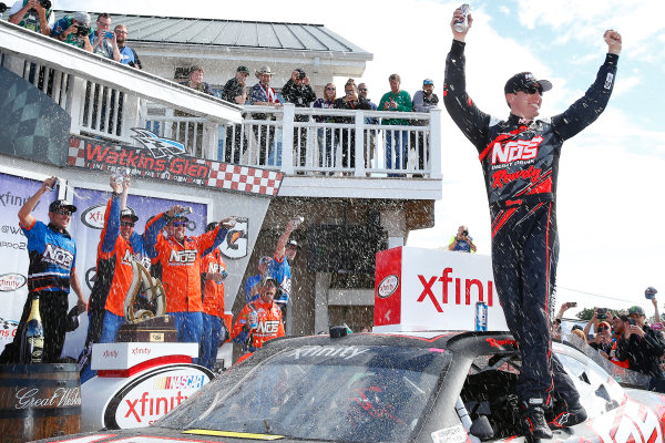 NASCAR XFINITY Series
Zippo 200 at The Glen
Watkins Glen International, Watkins Glen, NY USA
Saturday 5 August 2017
Kyle Busch, NOS Rowdy Toyota Camry celebrates in victory lane
World Copyright: Russell LaBounty
LAT Images NASCAR XFINITY Series
Zippo 200 at The Glen
Watkins Glen International, Watkins Glen, NY USA
Saturday 5 August 2017
Kyle Busch, NOS Rowdy Toyota Camry celebrates in victory lane
World Copyright: Russell LaBounty
LAT Images