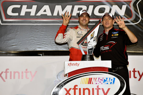 NASCAR XFINITY Series
Ford EcoBoost 300
Homestead-Miami Speedway, Homestead, FL USA
Saturday 18 November 2017
Team Penske celebrate winning the 2017 NASCAR Xfinity Series Owners Championship
World Copyright: Nigel Kinrade
LAT Images NASCAR XFINITY Series
Ford EcoBoost 300
Homestead-Miami Speedway, Homestead, FL USA
Saturday 18 November 2017
Team Penske celebrate winning the 2017 NASCAR Xfinity Series Owners Championship
World Copyright: Nigel Kinrade
LAT Images