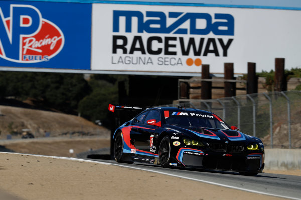 IMSA WeatherTech SportsCar Championship
AMERICA'S TIRE 250
Mazda Raceway Laguna Seca
Monterey, CA USA
Friday 22 September 2017
24, BMW, BMW M6, GTLM, John Edwards, Martin Tomczyk
World Copyright: Michael L. Levitt
LAT Images IMSA WeatherTech SportsCar Championship
AMERICA'S TIRE 250
Mazda Raceway Laguna Seca
Monterey, CA USA
Friday 22 September 2017
24, BMW, BMW M6, GTLM, John Edwards, Martin Tomczyk
World Copyright: Michael L. Levitt
LAT Images