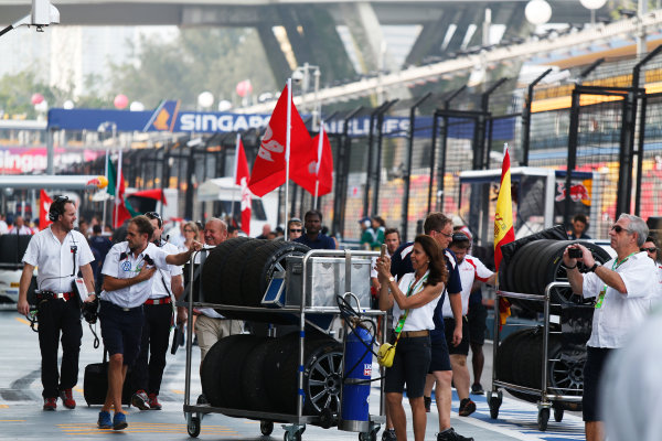 2015 TCR International Series Round 9.
Marina Bay Circuit, Singapore.
Sunday 20 September 2015.
Tyres.
World Copyright: Sam Bloxham/LAT Photographic.
ref: Digital Image _SBL8810 2015 TCR International Series Round 9.
Marina Bay Circuit, Singapore.
Sunday 20 September 2015.
Tyres.
World Copyright: Sam Bloxham/LAT Photographic.
ref: Digital Image _SBL8810