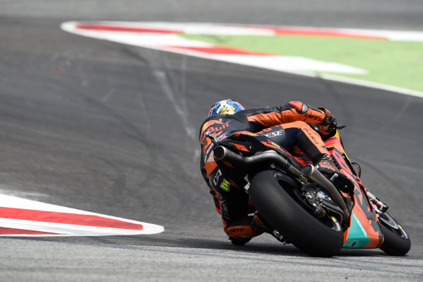 2017 MotoGP Championship - Round 7
Circuit de Catalunya, Barcelona, Spain
Friday 9 June 2017
Pol Espargaro, Red Bull KTM Factory Racing
World Copyright: Gold & Goose Photography/LAT Images
ref: Digital Image 675737