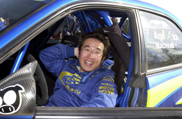 Spike International Japanese Alpine Rally
Manza, Japan. May 19-20th, 2001.
Rally winner Toshihiro Arai