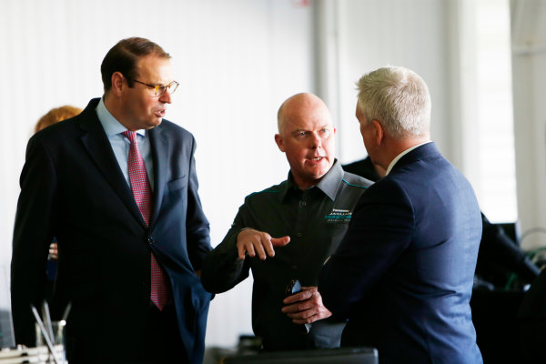 Jaguar Racing Official Formula E Launch
Jaguar Heritage Collections Centre, Gaydon, UK
Thursday 8 September 2016
Craig Wilson (Managing Director, Williams Advanced Engineering).
World Copyright: Andrew Ferraro/LAT Photographic
ref: Digital Image _FER6664