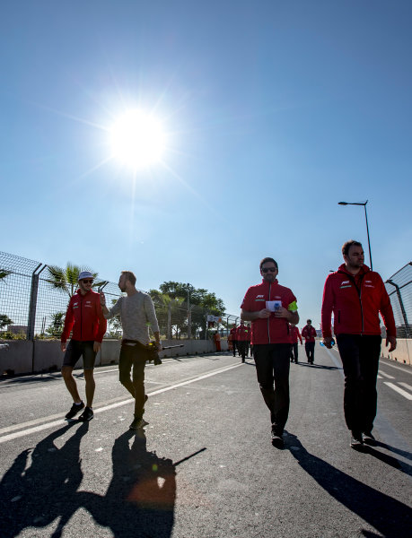 2016/2017 FIA Formula E Championship.
Marrakesh ePrix, Circuit International Automobile Moulay El Hassan, Marrakesh, Morocco.
Friday 11 November 2016.
Daniel Abt (GER), ABT Schaeffler Audi Sport, Spark-Abt Sportsline, ABT Schaeffler FE02. 
Photo: Zak Mauger/LAT/Formula E
ref: Digital Image _L0U5998