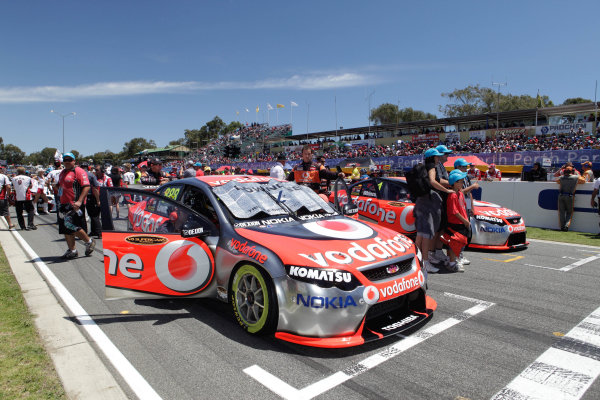 Big Pond 300, Barbagallo Raceway, Wanneroo.
Australia. 20th - 22nd November 2009.
Car 888, Craig Lowndes, Falcon FG, Ford, T8, TeamVodafone, Triple Eight Race Engineering, Triple Eight Racing.
World Copyright: Mark Horsburgh/LAT Photographic
ref: 888-Lowndes-EV13-09-2444 Big Pond 300, Barbagallo Raceway, Wanneroo.
Australia. 20th - 22nd November 2009.
Car 888, Craig Lowndes, Falcon FG, Ford, T8, TeamVodafone, Triple Eight Race Engineering, Triple Eight Racing.
World Copyright: Mark Horsburgh/LAT Photographic
ref: 888-Lowndes-EV13-09-2444
