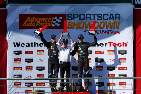 IMSA WeatherTech SportsCar Championship
Advance Auto Parts SportsCar Showdown
Circuit of The Americas, Austin, TX USA
Saturday 6 May 2017
IMSA WeatherTech Advance Auto Parts SportsCar Showdown, Prototype Podium, 10, Cadillac DPi, P, Ricky Taylor, Jordan Taylor
World Copyright: Jake Galstad
LAT Images
ref: Digital Image galstad-COTA-0417-50183 IMSA WeatherTech SportsCar Championship
Advance Auto Parts SportsCar Showdown
Circuit of The Americas, Austin, TX USA
Saturday 6 May 2017
IMSA WeatherTech Advance Auto Parts SportsCar Showdown, Prototype Podium, 10, Cadillac DPi, P, Ricky Taylor, Jordan Taylor
World Copyright: Jake Galstad
LAT Images
ref: Digital Image galstad-COTA-0417-50183