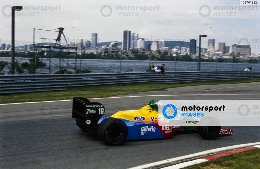 Alessandro Nannini, Benetton B188 Ford. | Canadian GP | Motorsport Images