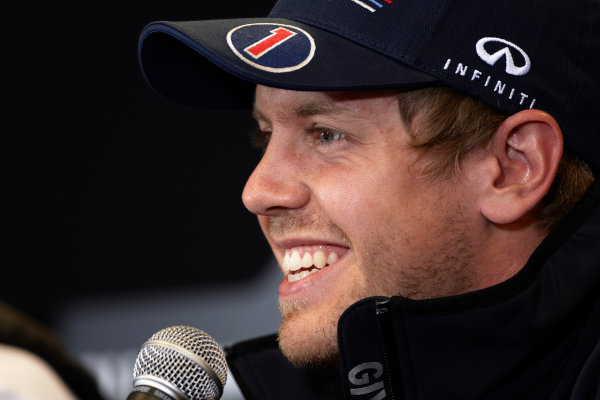 Spa-Francorchamps, Spa, Belgium
25th August 2011.
Sebastian Vettel, Red Bull Racing RB7 Renault. Portrait. Media. 
World Copyright: Steve Etherington/LAT Photographic
ref: Digital Image SNE29555