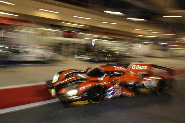 2015 FIA World Endurance Championship,
Bahrain International Circuit, Bahrain.
19th - 21st November 2015.
Romain Rusinov / Julien Canal / Sam Bird G-Drive Racing Ligier JS P2 Nissan.
World Copyright: Jakob Ebrey / LAT Photographic.