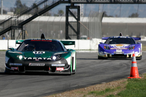 2004 All Star 200, California Speedway, Fontana CA USA
18-19 December 2004
The Takata Dome NSX, driven by Ryo Michigami and Sebastien Philippe
-2004, Lesley Ann Miller
LAT Photographic USA