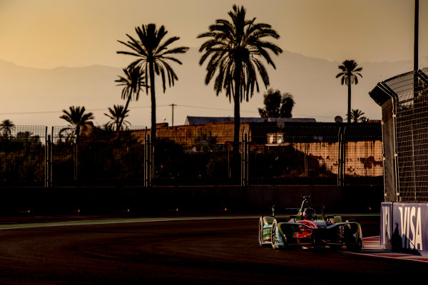 2016/2017 FIA Formula E Championship.
Marrakesh ePrix, Circuit International Automobile Moulay El Hassan, Marrakesh, Morocco.
Saturday 12 November 2016.
Daniel Abt (GER), ABT Schaeffler Audi Sport, Spark-Abt Sportsline, ABT Schaeffler FE02. 
Photo: Zak Mauger/LAT/Formula E
ref: Digital Image _X0W5266