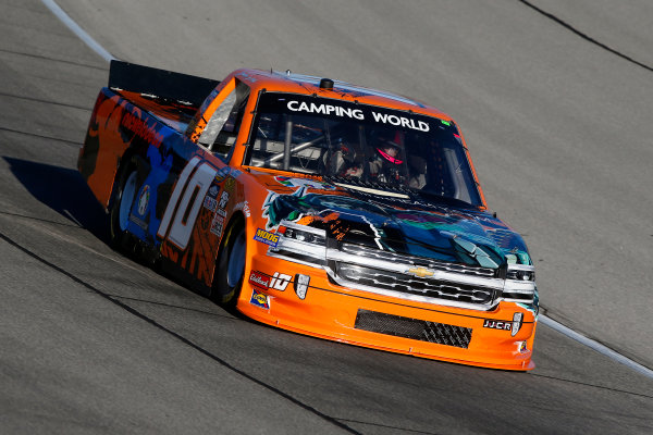 NASCAR Camping World Truck Series
TheHouse.com 225
Chicagoland Speedway, Joliet, IL USA
Thursday 14 September 2017
Jennifer Jo Cobb, Teenage Mutant Ninja Turtle "Rebel Road" Chevrolet Silverado
World Copyright: Lesley Ann Miller
LAT Images