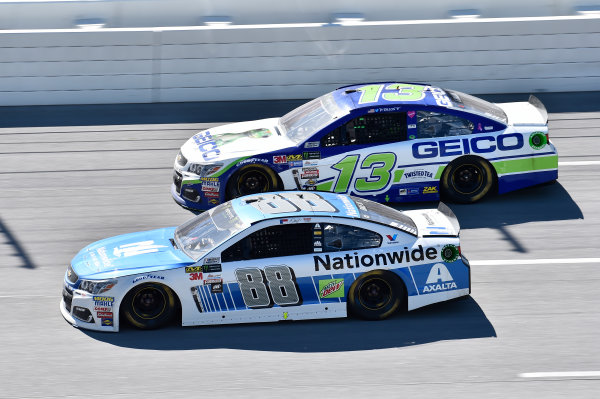 Monster Energy NASCAR Cup Series
GEICO 500
Talladega Superspeedway, Talladega, AL USA
Sunday 7 May 2017
Dale Earnhardt Jr, Hendrick Motorsports, Nationwide Chevrolet SS, Ty Dillon, Germain Racing, GEICO Chevrolet SS
World Copyright: John K Harrelson
LAT Images
ref: Digital Image 17TAL1jh_04553