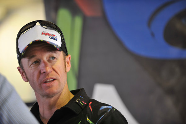 Greg Murphy of Kelly Racing during the Armor All Gold Coast 600, event 11 of the 2011 V8 Supercars Championship at the Queensland Raceway, Ipswich, Queensland, October 21, 2011.
World Copyright: Mark Horsburgh/LAT Photographic
ref: 11-MurphyG-EV11-11-3073