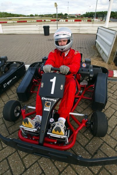 Matthew Kingston-Lee (GBR) Sutton Motorsport Images crumbled under the pressure of wearing number one and finished sixth.
Sutton Motorsport Images Annual Karting Grand Prix; Daytona International Raceway, Milton Keynes, England, 24 July 2003.
DIGITAL IMAGE
Matthew Kingston-Lee (GBR) Sutton Motorsport Images crumbled under the pressure of wearing number one and finished sixth.
Sutton Motorsport Images Annual Karting Grand Prix; Daytona International Raceway, Milton Keynes, England, 24 July 2003.
DIGITAL IMAGE