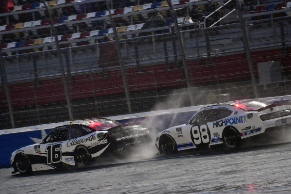 #16: A.J. Allmendinger, Kaulig Racing, Chevrolet Camaro Ellsworth Advisors and #98: Chase Briscoe, Stewart-Haas Racing, Ford Mustang Ford Performance Racing School #16: A.J. Allmendinger, Kaulig Racing, Chevrolet Camaro Ellsworth Advisors and #98: Chase Briscoe, Stewart-Haas Racing, Ford Mustang Ford Performance Racing School