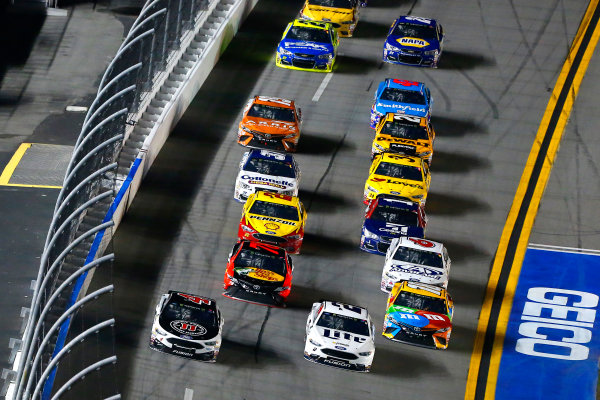 2017 NASCAR Monster Energy Cup - Can-Am Duels
Daytona International Speedway, Daytona Beach, FL USA
Thursday 23 February 2017
Kevin Harvick, Brad Keselowski and Kyle Busch, M&M's Toyota Camry
World Copyright: Russell LaBounty/LAT Images
ref: Digital Image 17DAY2rl_01791