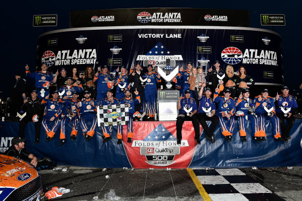 2017 Monster Energy NASCAR Cup Series - Fold of Honor QuikTrip 500
Atlanta Motor Speedway, Hampton, GA USA
Sunday 5 March 2017
Brad Keselowski
World Copyright: Rusty Jarrett/LAT Images
ref: Digital Image 17ATL1rj_2869