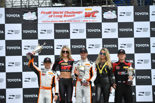 2017 Pirelli World Challenge
Toyota Grand Prix of Long Beach
Streets of Long Beach, CA USA
Sunday 9 April 2017
Alvaro Parente, Bryan Sellers, Patrick Long
World Copyright: Richard Dole/LAT Images
ref: Digital Image RD_LB17_489 2017 Pirelli World Challenge
Toyota Grand Prix of Long Beach
Streets of Long Beach, CA USA
Sunday 9 April 2017
Alvaro Parente, Bryan Sellers, Patrick Long
World Copyright: Richard Dole/LAT Images
ref: Digital Image RD_LB17_489