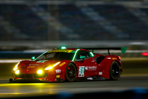 IMSA WeatherTech SportsCar Championship
The Roar Before the Rolex 24
Daytona International Speedway
Daytona Beach, FL USA
Saturday 6 January 2018
#51 Spirit of Race Ferrari 488 GT3, GTD: Paul Dalla Lana, Pedro Lamy, Mathias Lauda, Daniel Serra
World Copyright: Jake Galstad
LAT Images IMSA WeatherTech SportsCar Championship
The Roar Before the Rolex 24
Daytona International Speedway
Daytona Beach, FL USA
Saturday 6 January 2018
#51 Spirit of Race Ferrari 488 GT3, GTD: Paul Dalla Lana, Pedro Lamy, Mathias Lauda, Daniel Serra
World Copyright: Jake Galstad
LAT Images