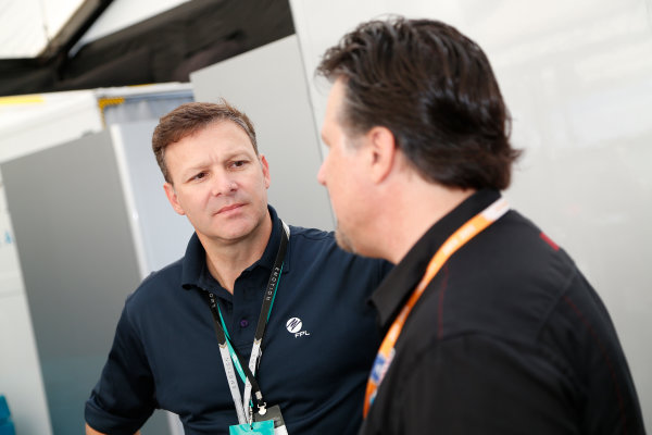 Miami e-Prix 2015.
First Practice Session
Michael Andretti - Andretti President, Chairman and CEO. 
FIA Formula E World Championship.
Miami, Florida, USA.
Saturday 14 March 2015.

Copyright: Adam Warner / LAT / FE
ref: Digital Image _L5R3408