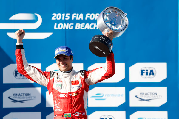 2014/2015 FIA Formula E Championship.
Nelson Piquet Jr (BRA)/China Racing - Spark-Renault SRT_01E
Long Beach ePrix, Long Beach, California, United States of America.
Sunday 5 April 2015
Photo: Al Staley/LAT/Formula E
ref: Digital Image _R6T8643
2014/2015 FIA Formula E Championship.
Nelson Piquet Jr (BRA)/China Racing - Spark-Renault SRT_01E
Long Beach ePrix, Long Beach, California, United States of America.
Sunday 5 April 2015
Photo: Al Staley/LAT/Formula E
ref: Digital Image _R6T8643
