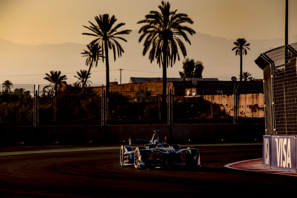 2016/2017 FIA Formula E Championship.
Marrakesh ePrix, Circuit International Automobile Moulay El Hassan, Marrakesh, Morocco.
Saturday 12 November 2016.
Stephane Sarrazin (FRA), Venturi, Spark-Venturi, Venturi VM200-FE-02. 
Photo: Zak Mauger/LAT/Formula E
ref: Digital Image _X0W5285