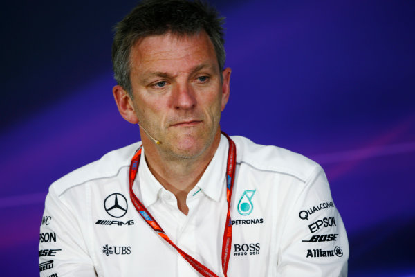 Circuit Gilles Villeneuve, Montreal, Canada.
Friday 09 June 2017.
James Allison, Technical Director, Mercedes AMGGuenther Steiner, Team Principal, Haas F1, in the Team Principals Press Conference.
World Copyright: Andy Hone/LAT Images
ref: Digital Image _ONZ0650 Circuit Gilles Villeneuve, Montreal, Canada.
Friday 09 June 2017.
James Allison, Technical Director, Mercedes AMGGuenther Steiner, Team Principal, Haas F1, in the Team Principals Press Conference.
World Copyright: Andy Hone/LAT Images
ref: Digital Image _ONZ0650