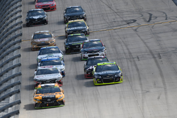 Monster Energy NASCAR Cup Series
Apache Warrior 400
Dover International Speedway, Dover, DE USA
Sunday 1 October 2017
Matt Kenseth, Joe Gibbs Racing, DEWALT Flexvolt Toyota Camry, Paul Menard, Richard Childress Racing, Richmond/Menards Chevrolet SS, Brett Moffitt, BK Racing, HIKVISION Toyota Camry
World Copyright: Logan Whitton
LAT Images Monster Energy NASCAR Cup Series
Apache Warrior 400
Dover International Speedway, Dover, DE USA
Sunday 1 October 2017
Matt Kenseth, Joe Gibbs Racing, DEWALT Flexvolt Toyota Camry, Paul Menard, Richard Childress Racing, Richmond/Menards Chevrolet SS, Brett Moffitt, BK Racing, HIKVISION Toyota Camry
World Copyright: Logan Whitton
LAT Images