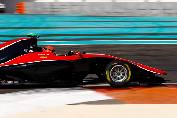 2017 GP3 Series Test 5.
Yas Marina Circuit, Abu Dhabi, United Arab Emirates.
Thursday 30 November 2017.
Nikita Mazepin (RUS, ART Grand Prix). 
Photo: Joe Portlock/GP3 Series Media Service.
ref: Digital Image _R3I7724