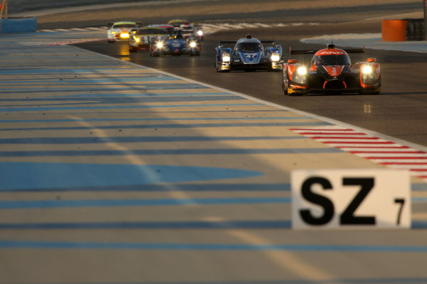 2015 FIA World Endurance Championship,
Bahrain International Circuit, Bahrain.
19th - 21st November 2015.
Romain Rusinov / Julien Canal / Sam Bird G-Drive Racing Ligier JS P2 Nissan.
World Copyright: Jakob Ebrey / LAT Photographic.