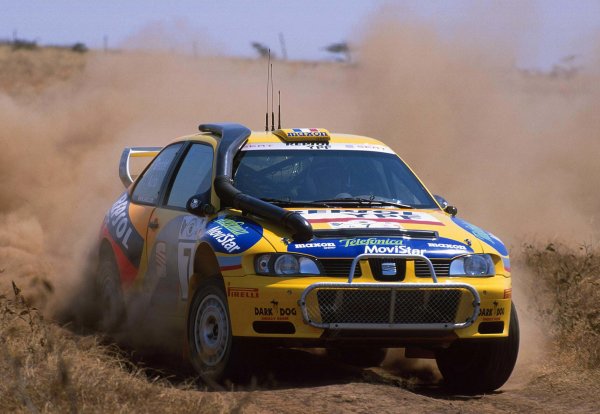 2000 World Rally Championship
Round 3, Safari WRC
25th - 27th Feb 2000
Didier Auriol, action. Seat World Rally Car.
Photo: McKlein
Tel: +44 (0)181 251 3000
Fax: +44 (0)181 251 3001
Somerset House,
Somerset Road,
Teddington,
Middlesex,
TW11 8RU
United Kingdon.