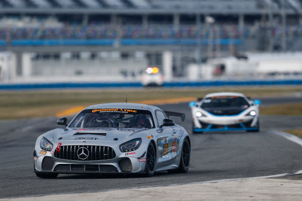 IMSA Continental Tire SportsCar Challenge
The Roar Before the Rolex 24
Daytona International Speedway
Daytona Beach, FL USA
Friday 5 January 2018
63, Mercedes-AMG, Mercedes-AMG GT4, GS, David Askew, Aaron Povoledo
World Copyright: Jake Galstad
LAT Images