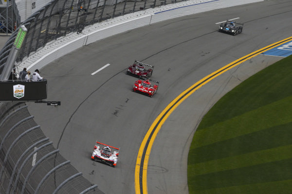 #7 Acura Team Penske Acura DPi, DPi: Helio Castroneves, Ricky Taylor, Alexander Rossi, #31 Whelen Engineering Racing Cadillac DPi, DPi: Felipe Nasr, Pipo Derani, Eric Curran, #55 Mazda Team Joest Mazda DPi, DPi: Jonathan Bomarito, Harry Tincknell, Olivier Pla #7 Acura Team Penske Acura DPi, DPi: Helio Castroneves, Ricky Taylor, Alexander Rossi, #31 Whelen Engineering Racing Cadillac DPi, DPi: Felipe Nasr, Pipo Derani, Eric Curran, #55 Mazda Team Joest Mazda DPi, DPi: Jonathan Bomarito, Harry Tincknell, Olivier Pla