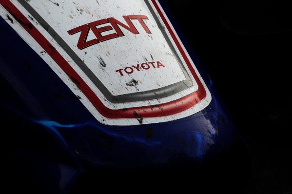 Silverstone, England. 24th - 26th August 2012. Rd 4.
The car of Alexander Wurz (AUT), Nicolas Lapierre (FRA), Kazuki Nakajima (JPN), Toyota Racing, Toyota TS030 Hybrid, Detail, Technical,
World Copyright: Chris Bird/LAT Photographic.
Ref: _CJB8538 Silverstone, England. 24th - 26th August 2012. Rd 4.
The car of Alexander Wurz (AUT), Nicolas Lapierre (FRA), Kazuki Nakajima (JPN), Toyota Racing, Toyota TS030 Hybrid, Detail, Technical,
World Copyright: Chris Bird/LAT Photographic.
Ref: _CJB8538