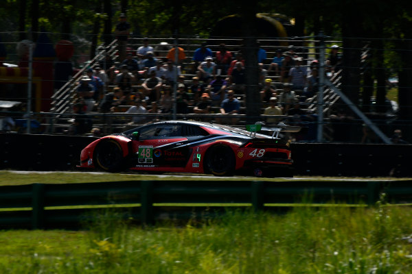 IMSA WeatherTech SportsCar Championship
Michelin GT Challenge at VIR
Virginia International Raceway, Alton, VA USA
Sunday 27 August 2017
48, Lamborghini, Lamborghini Huracan GT3, GTD, Bryan Sellers, Madison Snow
World Copyright: Scott R LePage
LAT Images IMSA WeatherTech SportsCar Championship
Michelin GT Challenge at VIR
Virginia International Raceway, Alton, VA USA
Sunday 27 August 2017
48, Lamborghini, Lamborghini Huracan GT3, GTD, Bryan Sellers, Madison Snow
World Copyright: Scott R LePage
LAT Images