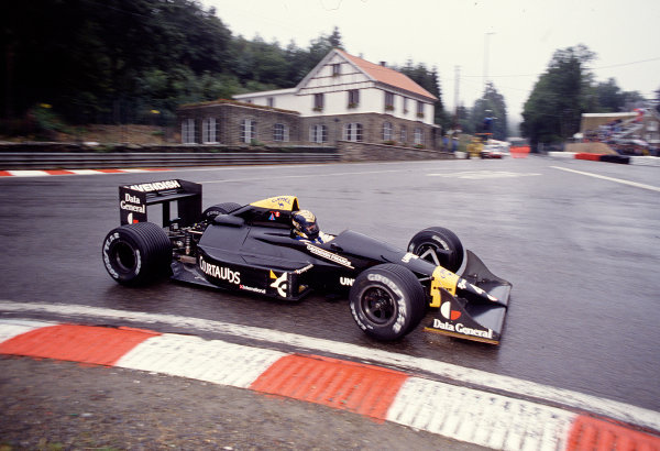 1988 Belgian Grand Prix.Spa-Francorchamps, Belgian.26-28 August 1988.Julian Bailey (Tyrrell 017 Ford).Ref-88 BEL 08.World Copyright - LAT Photographic