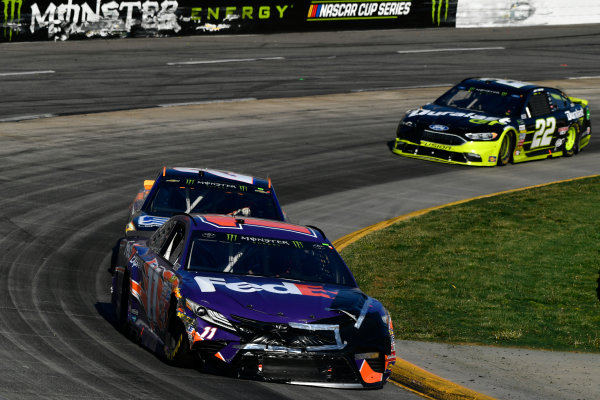2017 Monster Energy NASCAR Cup Series
STP 500
Martinsville Speedway, Martinsville, VA USA
Sunday 2 April 2017
Denny Hamlin, FedEx Express Toyota Camry
World Copyright: Scott R LePage/LAT Images
ref: Digital Image lepage-170402-mv-5604