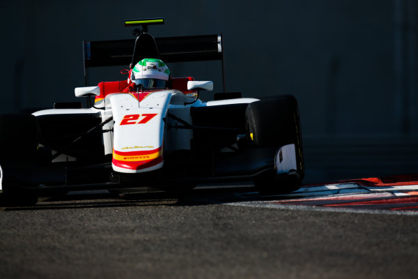 2017 GP3 Series Test 5.
Yas Marina Circuit, Abu Dhabi, United Arab Emirates.
Thursday 30 November 2017.
Leonardo Pulcini (ITA, Campos Racing).
Photo: Joe Portlock/GP3 Series Media Service.
ref: Digital Image _L5R2421 2017 GP3 Series Test 5.
Yas Marina Circuit, Abu Dhabi, United Arab Emirates.
Thursday 30 November 2017.
Leonardo Pulcini (ITA, Campos Racing).
Photo: Joe Portlock/GP3 Series Media Service.
ref: Digital Image _L5R2421