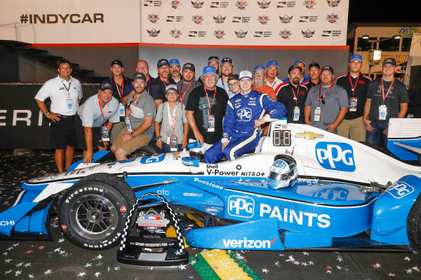 Verizon IndyCar Series
Bommarito Automotive Group 500
Gateway Motorsports Park, Madison, IL USA
Saturday 26 August 2017
Winner Josef Newgarden, Team Penske Chevrolet
World Copyright: Michael L. Levitt
LAT Images