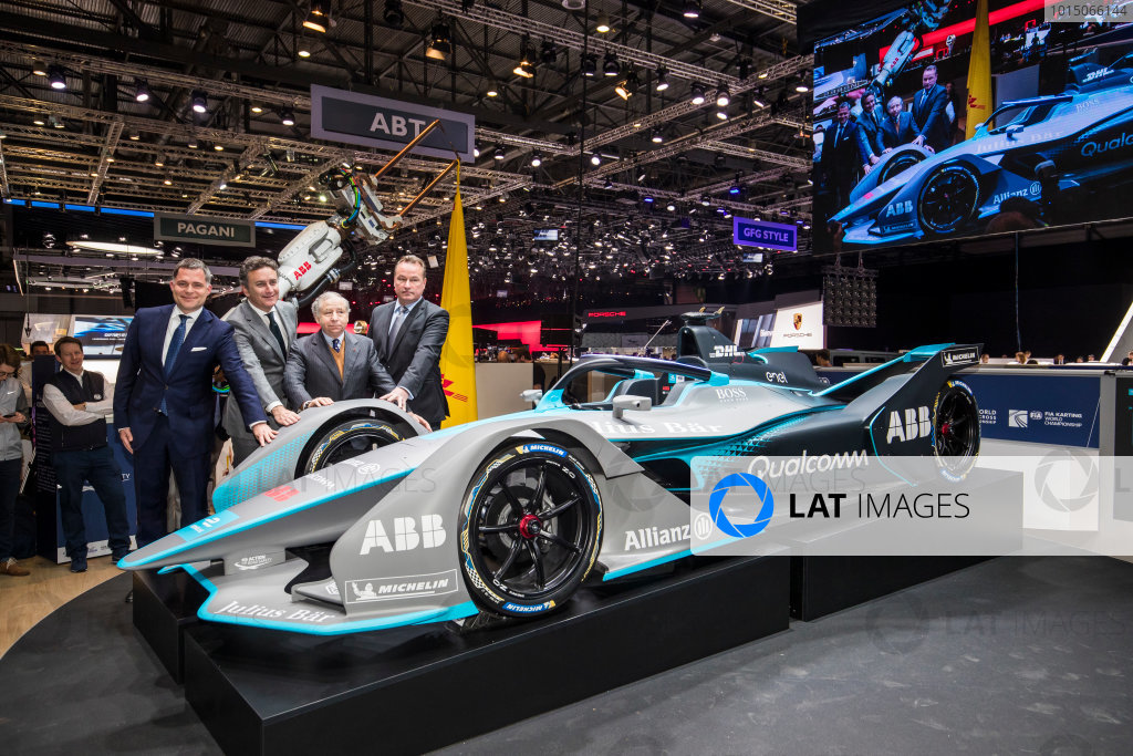 2017/2018 FIA Formula E Championship. Geneva Motor Show Tuesday 6 March ...