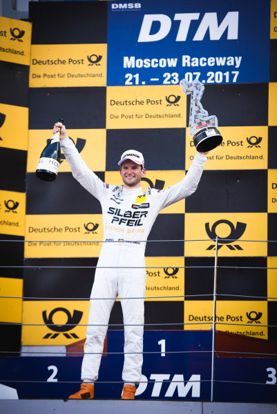 2017 DTM Round 5
Moscow Raceway, Moscow, Russia
Sunday 23 July 2017.
Podium: Race winner Maro Engel, Mercedes-AMG Team HWA, Mercedes-AMG C63 DTM
World Copyright: Evgeniy Safronov/LAT Images
ref: Digital Image SafronovEvgeniy_2017_DTM_MRW_SanFast-24