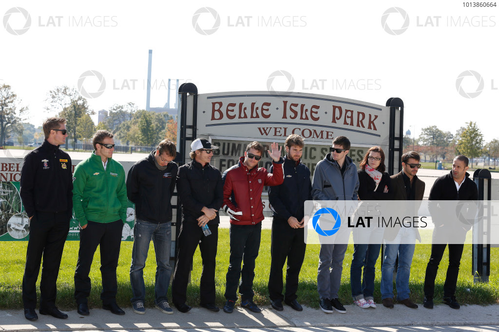 2013 Detroit Belle Isle Grand Prix press conference