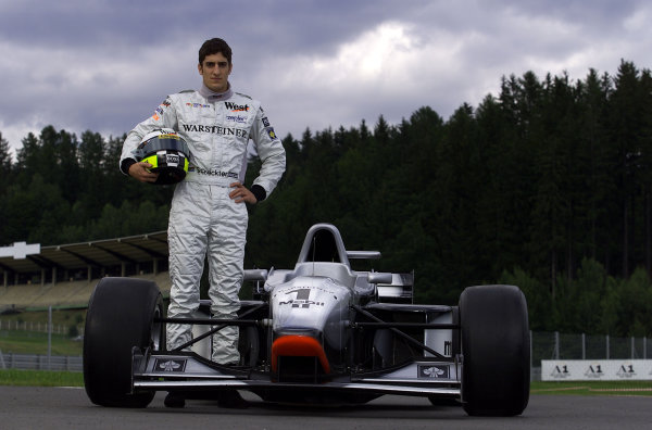 Tomas Scheckter - McLaren MySap
com
F3000 - Austria, A1 Ring , 13th July 2000.
World - Lawrence / LAT Photographic



