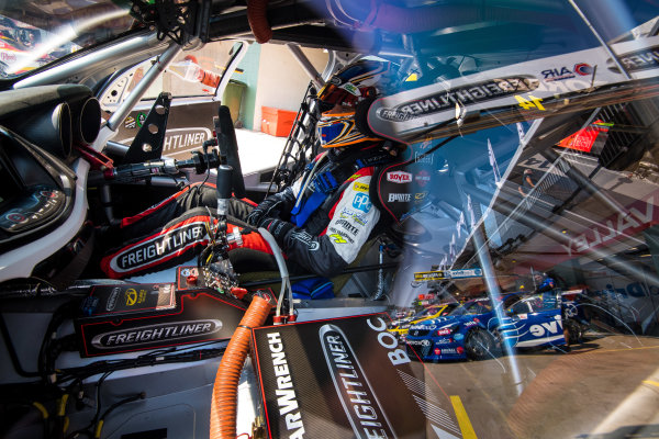 2017 Supercars Championship Round 6.
Darwin Triple Crown, Hidden Valley Raceway, Northern Territory, Australia.
Friday June 16th to Sunday June 18th 2017.
Tim Slade driver of the #14 Freightliner Racing Holden Commodore VF.
World Copyright: Daniel Kalisz/LAT Images
Ref: Digital Image 160617_VASCR6_DKIMG_0358.JPG 2017 Supercars Championship Round 6.
Darwin Triple Crown, Hidden Valley Raceway, Northern Territory, Australia.
Friday June 16th to Sunday June 18th 2017.
Tim Slade driver of the #14 Freightliner Racing Holden Commodore VF.
World Copyright: Daniel Kalisz/LAT Images
Ref: Digital Image 160617_VASCR6_DKIMG_0358.JPG