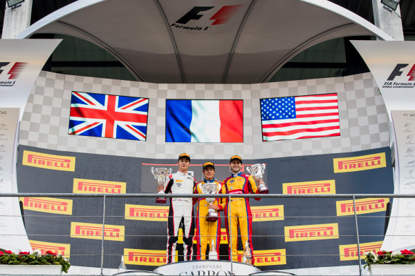 2017 GP3 Series Round 5.
Spa-Francorchamps, Spa, Belgium.
Sunday 27 August 2017.
George Russell (GBR, ART Grand Prix), Giuliano Alesi (FRA, Trident), Ryan Tveter (USA, Trident).
Photo: Zak Mauger/GP3 Series Media Service.
ref: Digital Image _56I3173 2017 GP3 Series Round 5.
Spa-Francorchamps, Spa, Belgium.
Sunday 27 August 2017.
George Russell (GBR, ART Grand Prix), Giuliano Alesi (FRA, Trident), Ryan Tveter (USA, Trident).
Photo: Zak Mauger/GP3 Series Media Service.
ref: Digital Image _56I3173